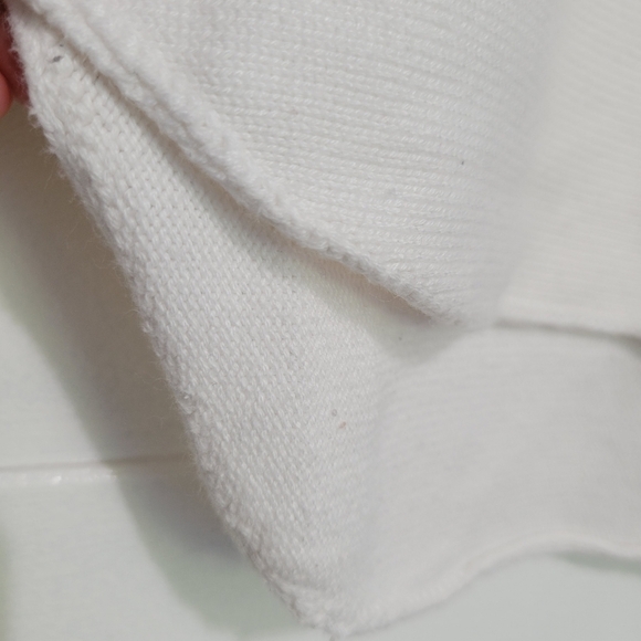 MICHAEL Michael Kors Knit High-low Tunic Sweater Top Size XS White - Picture 12 of 12